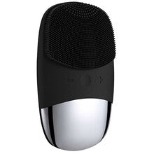 Palsar 7 - Flat Silicone Skin Cleansing Brush (Black) - Feel You