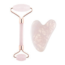 Palsar 7 - Rose Quartz Jade Roller & Gua Sha Set - Feel You