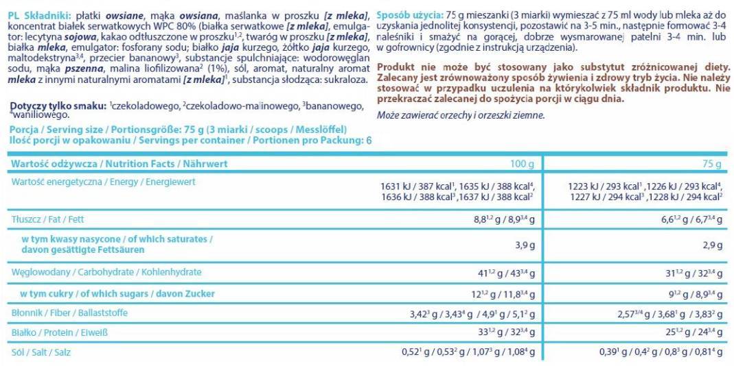 Pancakes Protein - 500 грама - Feel You