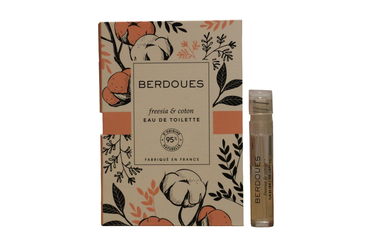 Parfums Berdoues, Freesia & Coton, Eau De Toilette, Unisex, 1.2 ml *Sample - Feel You