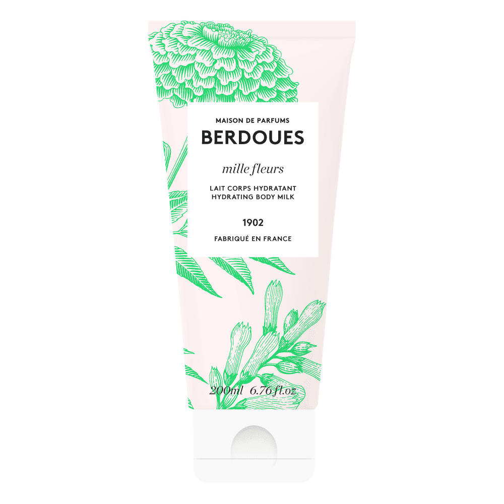 Parfums Berdoues, Mille Fleurs, Hydrating, Body Milk, Daily, 200 ml - Feel You