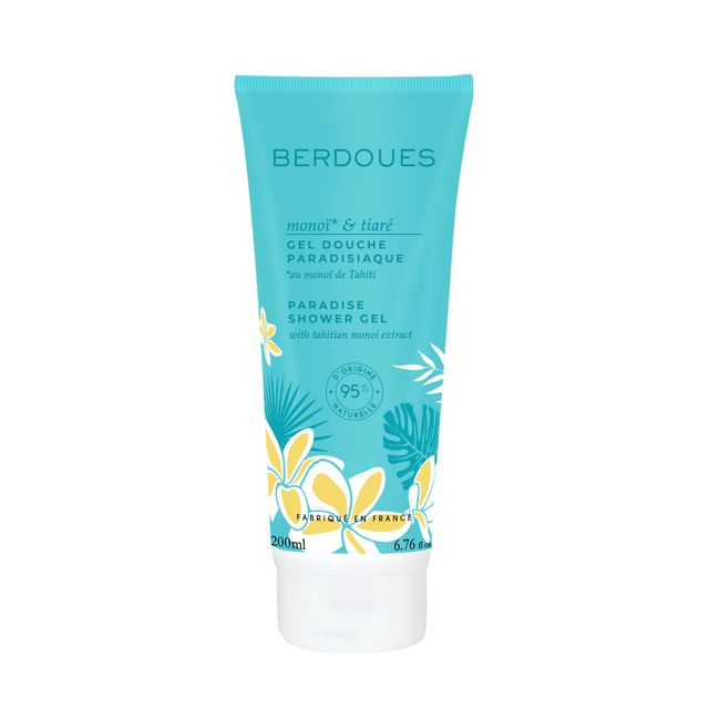 Parfums Berdoues, Monoi & Tiare, Hydrating, Shower Gel, For All Skin Types, 200 ml - Feel You