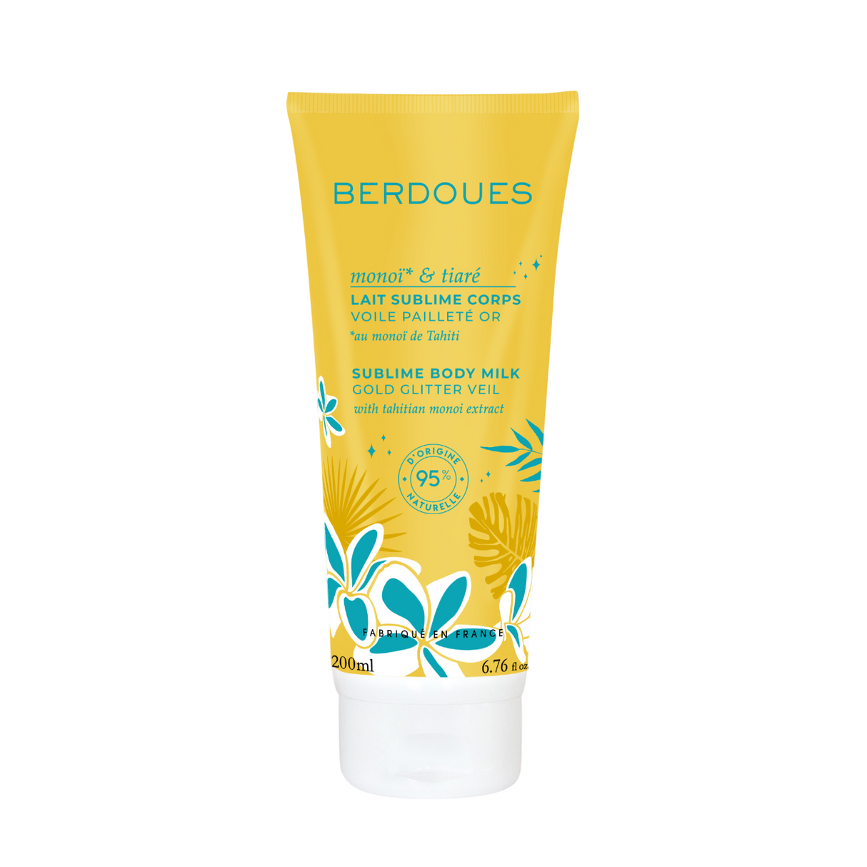 Parfums Berdoues, Monoi & Tiare, Sparkling, Body Milk, 200 ml - Feel You