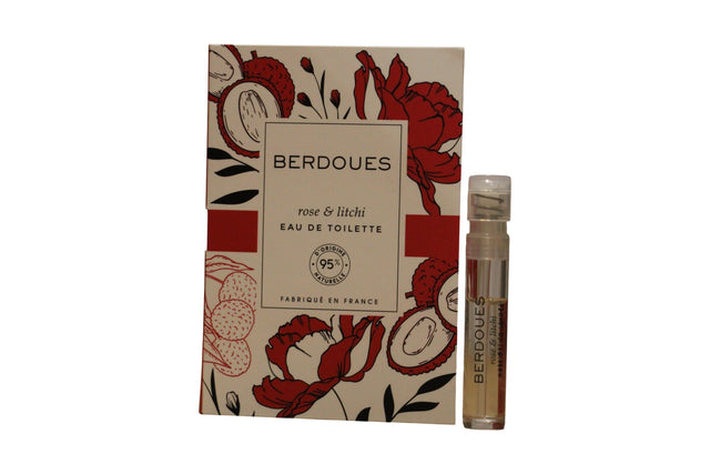 Parfums Berdoues, Rose & Litchi, Eau De Toilette, For Women, 1.2 ml *Sample - Feel You