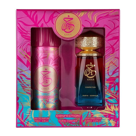 Paris Corner – Khair Confection Eau De Parfum 100ml + Deodorant Spray 200ml - Feel You