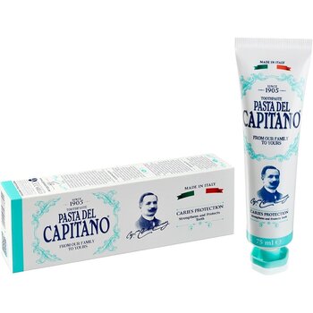 Pasta Del Capitano - 1905 Caries Protection Toothpaste - Zubní pasta pro ochranu proti plaku a zubnímu kazu - 75ml - Feel You
