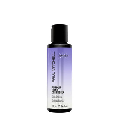 Paul Mitchell, Blonde Platinum Blonde, Paraben-Free, Hair Conditioner, Cools Brassiness, 100 ml - Feel You
