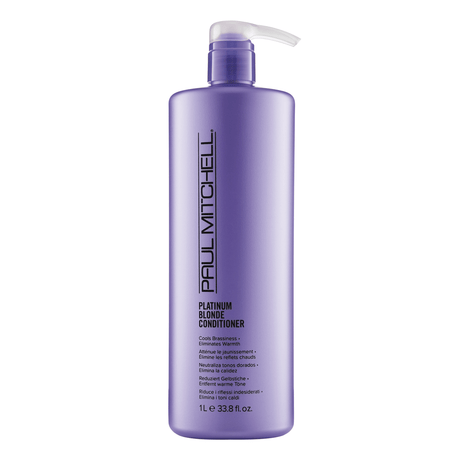 Paul Mitchell, Blonde Platinum Blonde, Paraben-Free, Hair Conditioner, Cools Brassiness, 1000 ml - Feel You