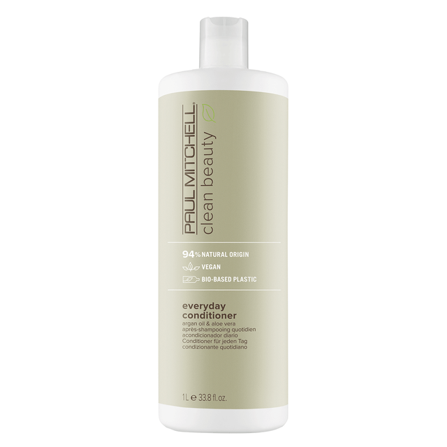 Paul Mitchell, Clean Beauty Everyday, Vegan, Hair Conditioner, Improves Elasticity, 1000 ml - Feel You