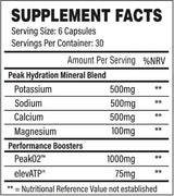 Peak Hydration | with PeakO2 - 180 капсули - Feel You