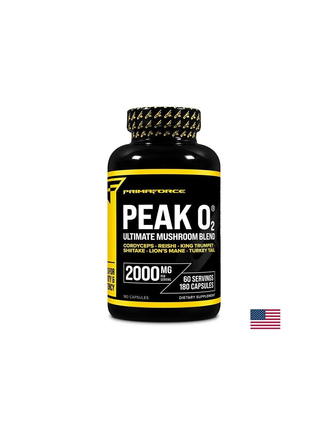 Имунитет - Peak O2 Комплекс от гъби, 180 капсули - Feel You