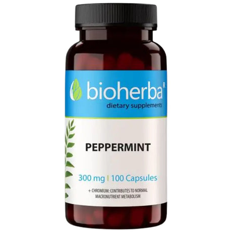 Peppermint Leaf 300 mg - 100 капсули - Feel You