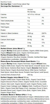 Perfect Food / RAW Organic Green Super Food - 600 грама - Feel You