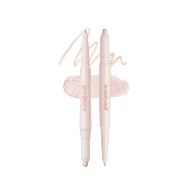 Peripera - Sugar Twinkle Duo Eye Stick #01 DEWY NUDE - Feel You