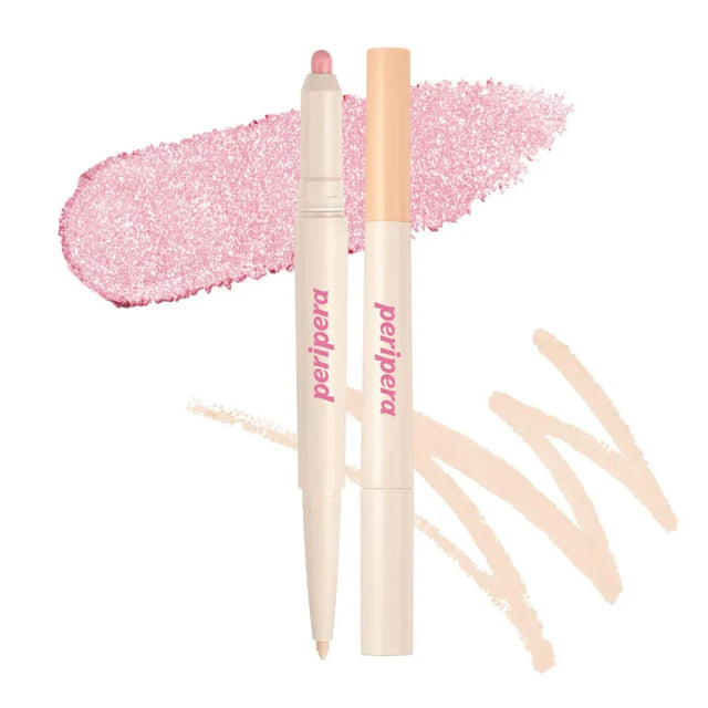 Peripera - Sugar Twinkle Duo Eye Stick, #05 Frozen Pink - Feel You