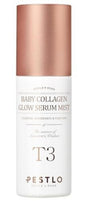 Pestelo, T3 Baby Collagen Glow Serum Mist, Hydration, Before and after makeup, Spray, For Face, 50 ml - Feel You
