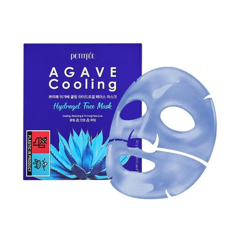 Petitfee - Agave Cooling Hydrogel Face Mask, 32g, 1 piece - Feel You