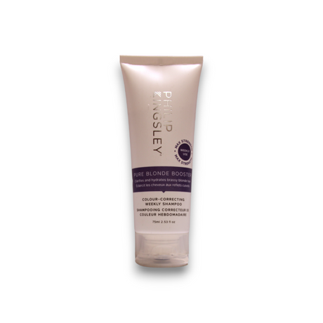 Philip Kingsley, Pure Blonde Booster, Hair Shampoo, Moisturizing & Clarifying, 75 ml - Feel You