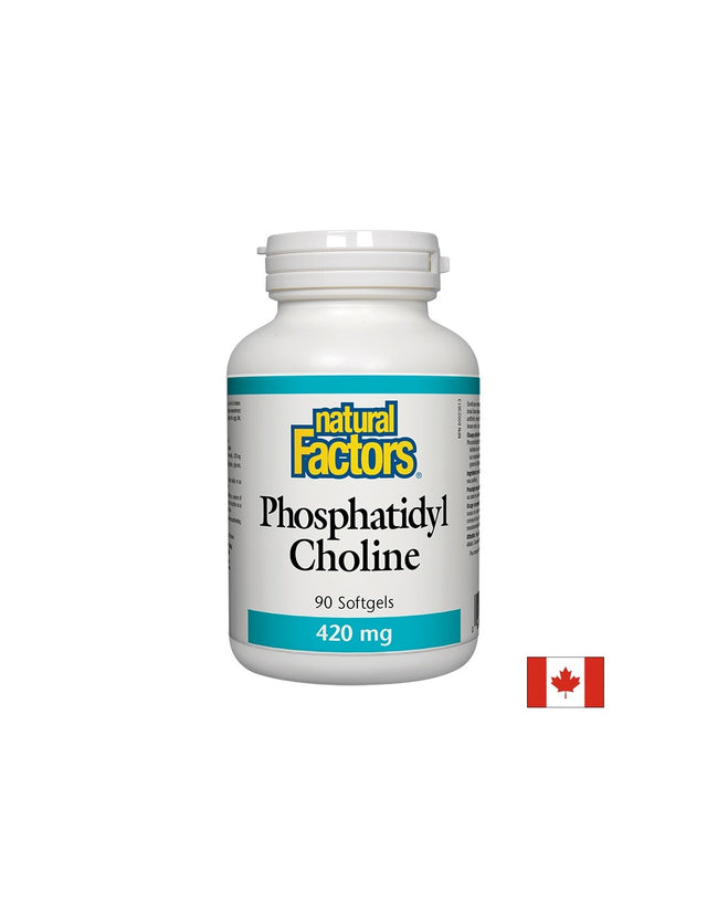 Phosphatidyl Choline/ Фосфатидил Холин 420 mg х 90 софтгел капсули Natural Factors - Feel You