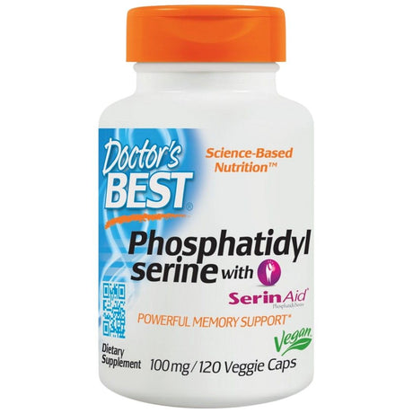 Phosphatidylserine 100 mg | With SerinAid - 120 капсули - Feel You