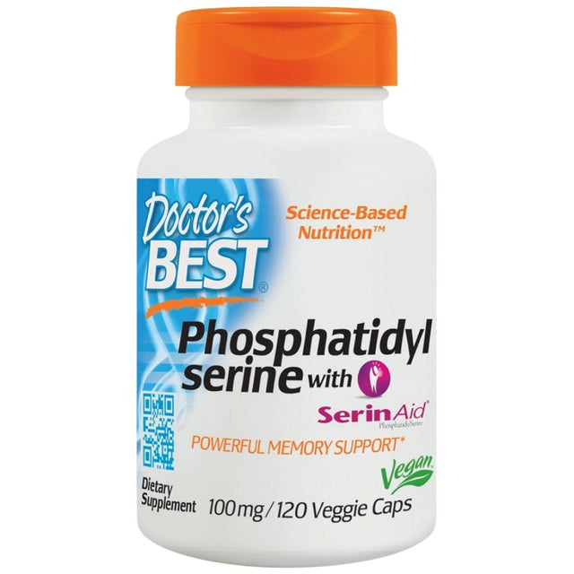 Phosphatidylserine 100 mg | With SerinAid - 120 капсули - Feel You