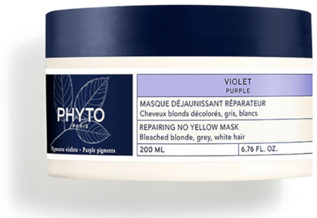 Phyto, Anti-yellow Mask Phyto Violet, Hair Treatment Cream Mask, Repairing, 200 ml - Feel You