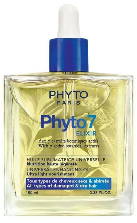 Phyto, Phyto 7, Hair Oil Treatment, Nourishing & Moisturising, 100 ml - Feel You