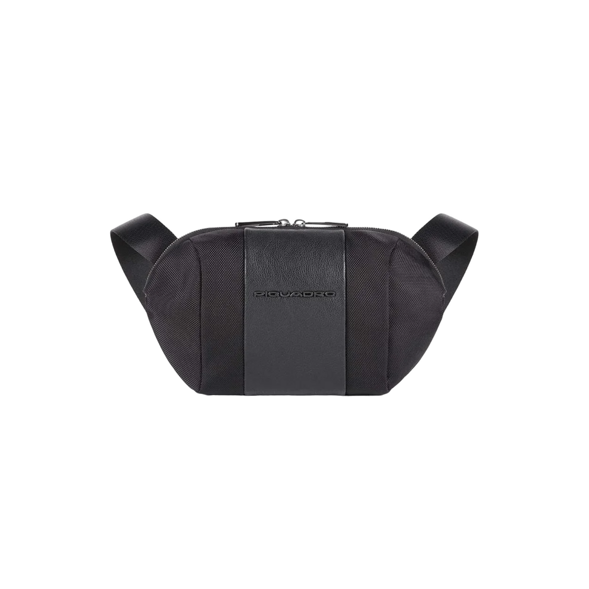 Piquadro, Bum, Textile Crossbody Bag, Black, CA5479BR2, 28 x 16 x 6cm, For Men - Feel You