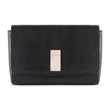 Piquadro, Dafne, Leather Handbag, Sistem RFID, Black, 19 cm - Feel You