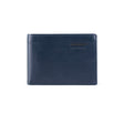 Piquadro, Obidos, Leather Wallet, Coin Holder, Navy, For Men - Feel You