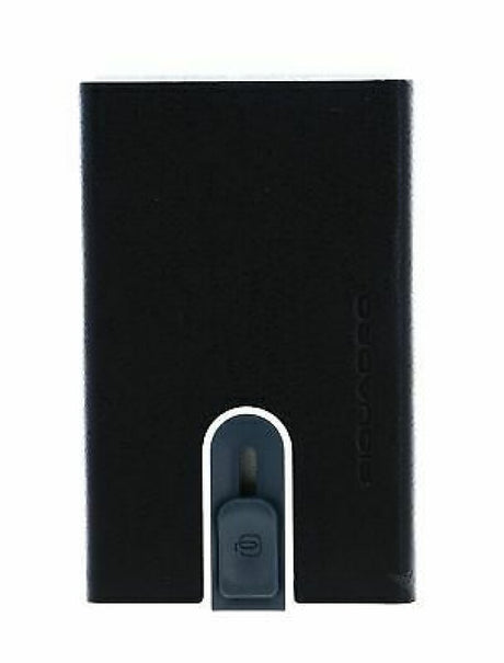 Piquadro, Piquadro, Leather Card Holder, PP5358B3R, Black, Unisex - Feel You