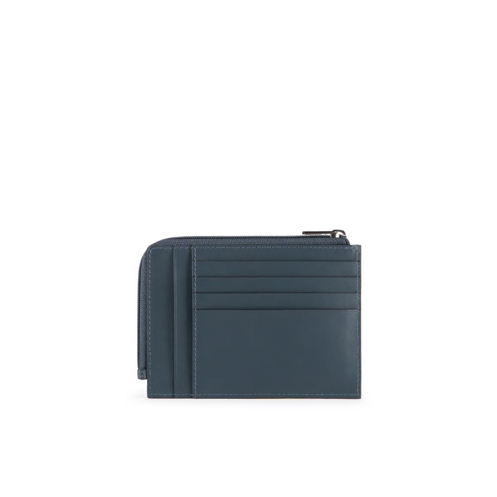 Piquadro, Piquadro, Leather Wallet, Coin Holder, 42023100, Grey, For Men - Feel You