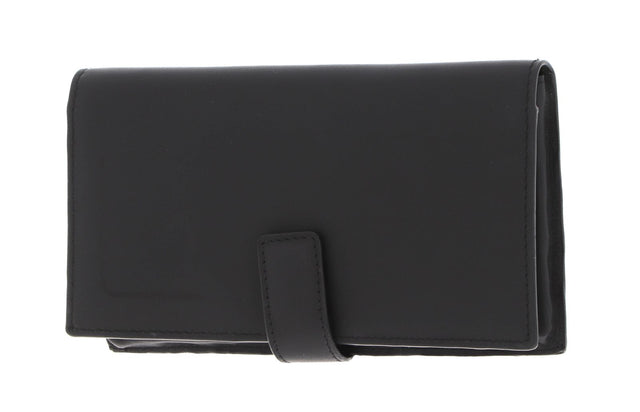 Piquadro, Piquadro, Leather Wallet, Phone Holder, 42023100, Black, For Men - Feel You