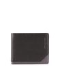 Piquadro, Tallin, Leather Wallet, 42023100, Black, For Men - Feel You
