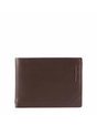 Piquadro, Tallin, Leather Wallet, Key holder, Brown, For Men - Feel You