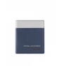 Piquadro, Urban, Leather Wallet, Credit Card Case, In Blue Grey, For Men - Feel You