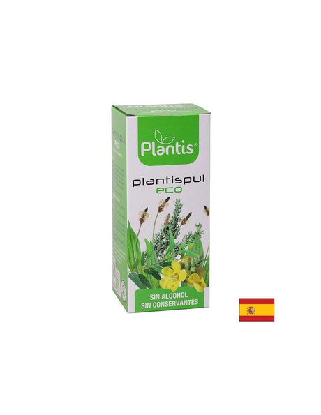 Против кашлица - Био билков сироп с Евкалипт, Мащерка и цвят от лопен - Plantispul Eco, 250 ml - Feel You