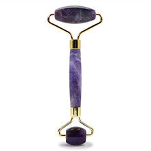 PlumBeauty - Amethyst Facial Roller ( ametyst ) - Váleček na kontury obličeje - Feel You