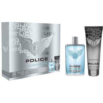 Police - Silver Allure Gift Set EDT 100 ml and Shower Gel 100 ml - 100ml - Feel You