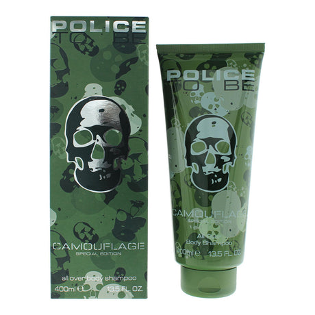 Police, To Be Camouflage, Body Wash, For Hair & Body, 400 ml - Feel You