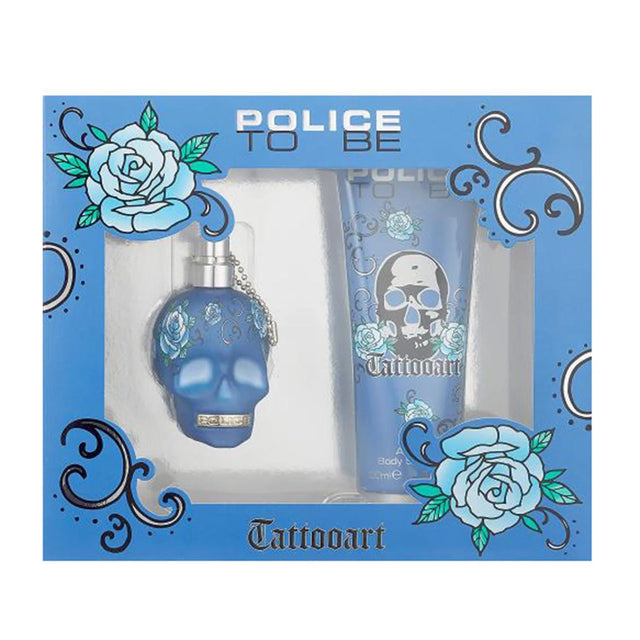 Police to Be Tattooart Eau De Parfum 40ml Spray Locion Corporal Perfumada 200ml - Feel You