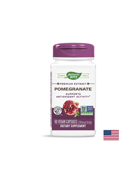 Pomegranate / Нар 350 mg х 60 капсули Nature’s Way - Feel You