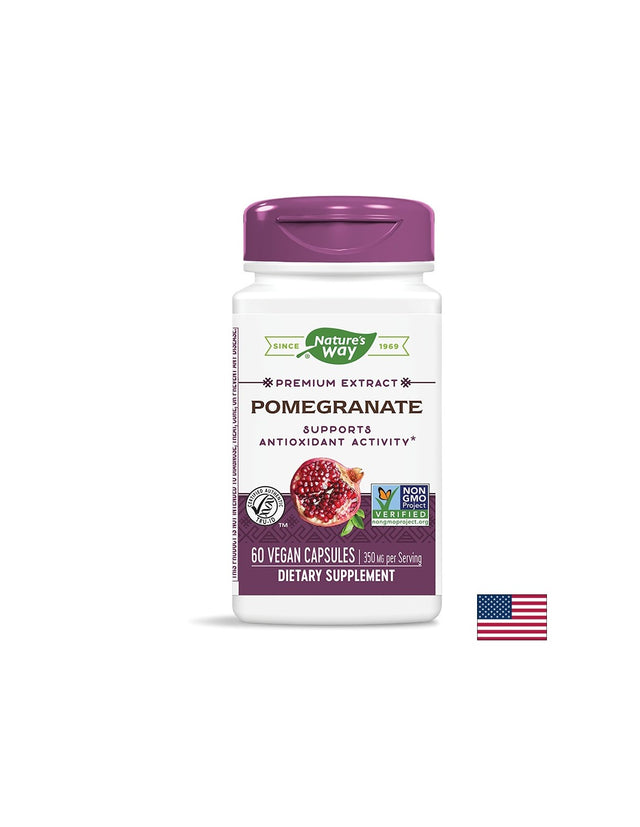 Pomegranate / Нар 350 mg х 60 капсули Nature’s Way - Feel You