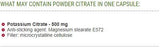 Potassium Citrate 500 mg 60 капсули - Feel You