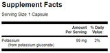 Potassium Gluconate 99 mg 250 капсули - Feel You