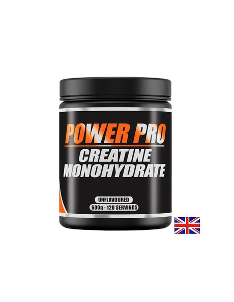 Креатин монохидрат Power Pro – Сила и мускулен растеж, 5000 mg, 600 g прах, 120 дози - Feel You