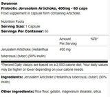 Prebiotic Jerusalem Artichoke 400 mg 60 капсули - Feel You