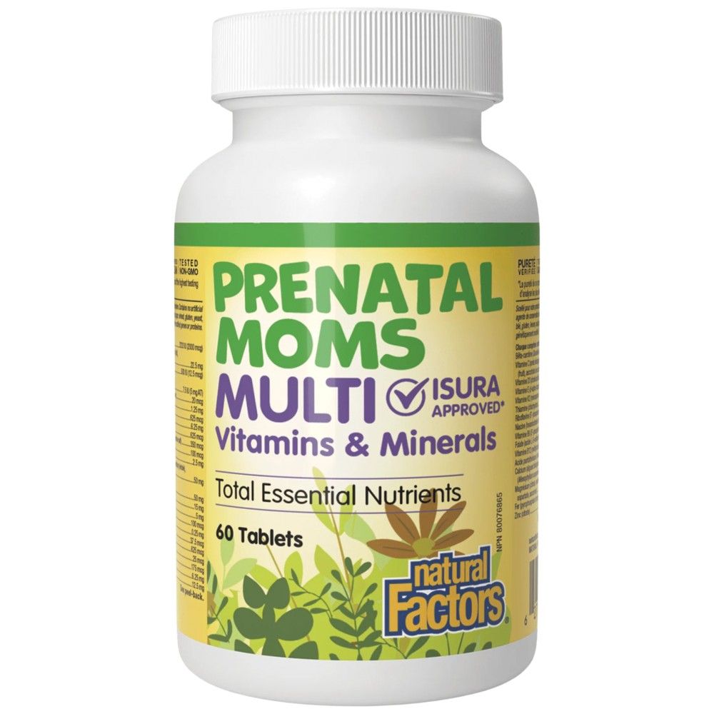Prenatal Moms Multi - 60 Таблетки - Feel You