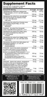 Prime Test | with Testofen, Maca & Shilajit - 120 капсули - Feel You