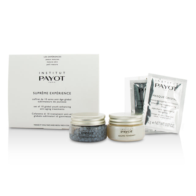 Pro Box Le Supreme Set Payot: Baume Fondant, Balm, For Face, 30 g + Crystal, Powder Mask, For Face, 10 pcs, 2 g + Gommage Perles, Serum Capsules, For Face, 30 g - Feel You